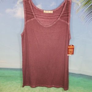Faded Glory Plus Size 3X Women's Tank top Purple